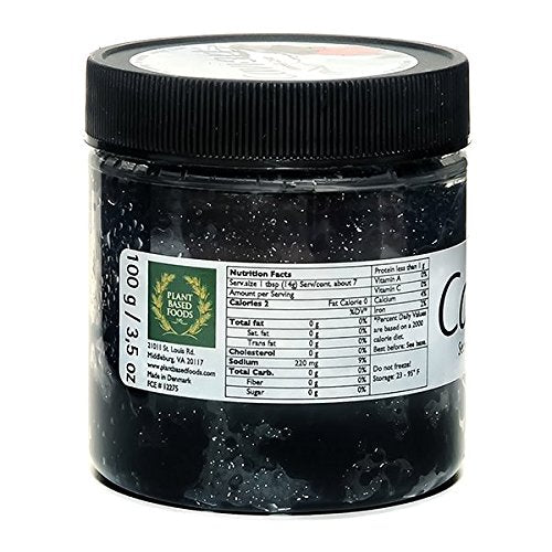 Caviart vegan caviar loved by European gourmet chefs for vegan menus.