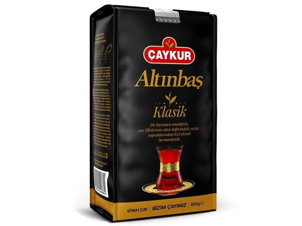 Bright red, full-bodied brew from Altinbas tea with smooth texture.