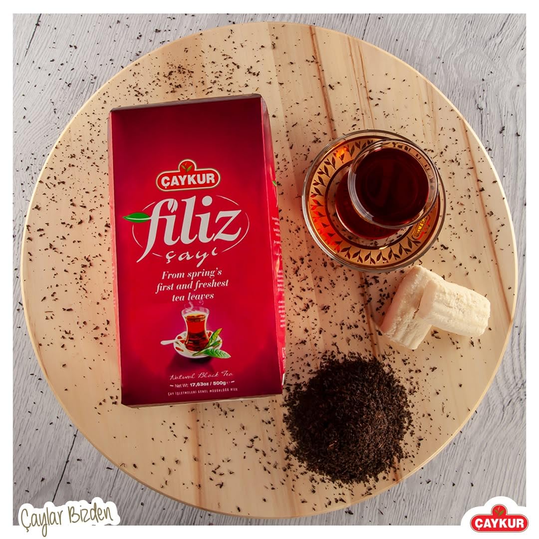 Caykur Filiz freshness-packed tea preserves aroma and color in airtight tins