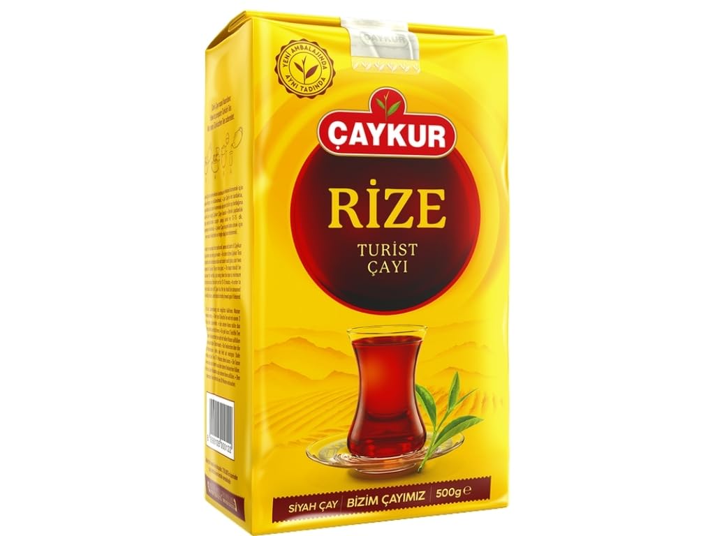 Caykur Rize Turist tea set on table highlights Turkish hospitality.