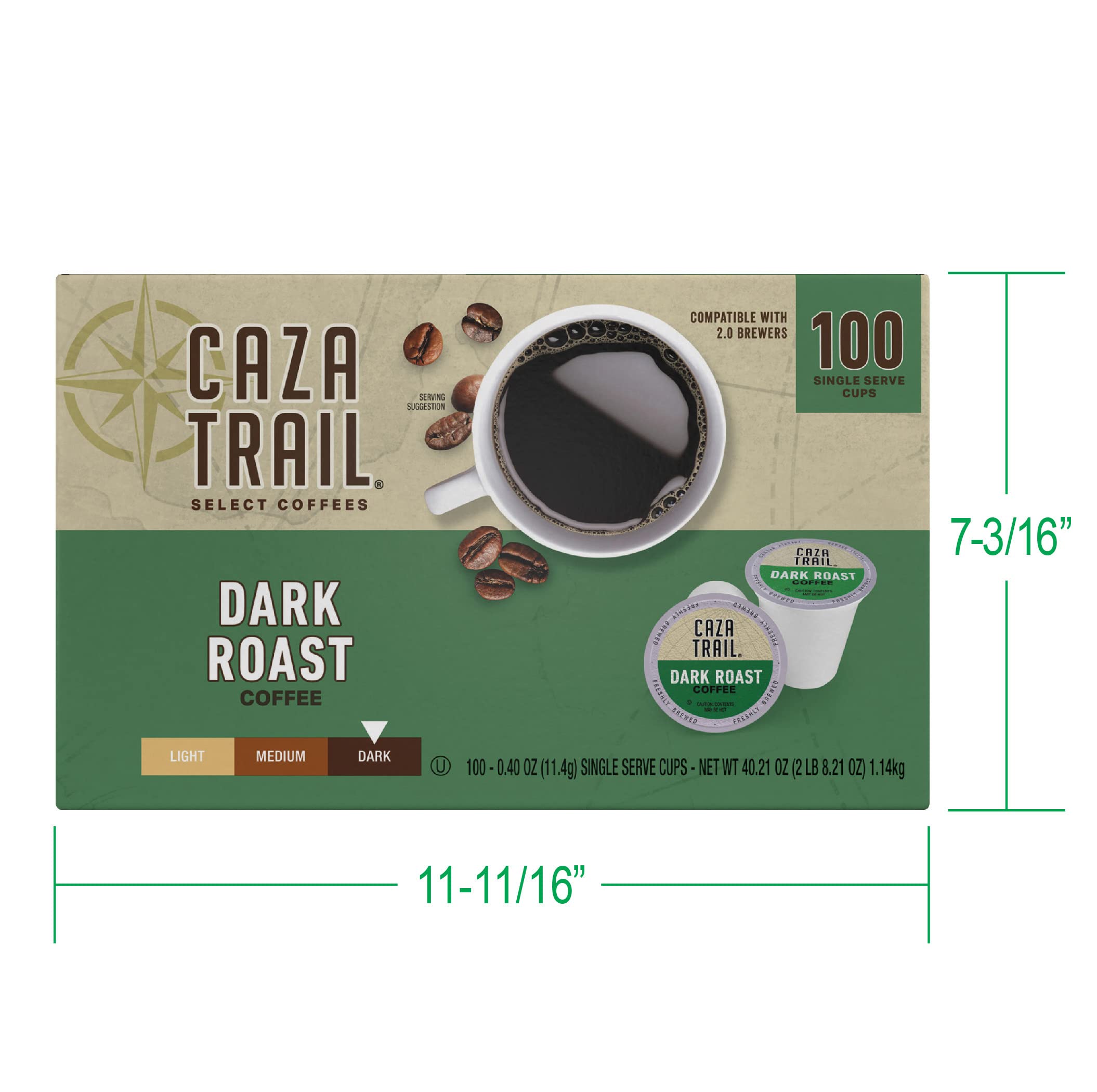 Caza Trail Kosher-certified coffee pods reflecting global sourcing and quality