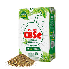 CBSé Mountain Herbs loose leaf mate packaging, convenient for proper portioning and storage