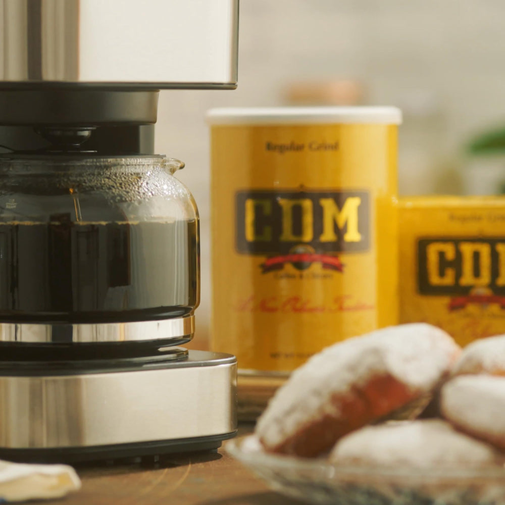 CDM strong cafe au lait base ideal for creamy morning pours.
