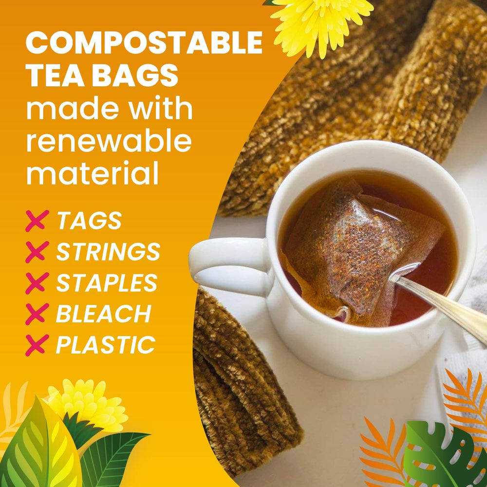 Eco-friendly packaging of Cederberg Dandelion Root Tea supports sustainable choices