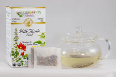 Celebration Herbals dried milk thistle seeds for fresh loose-leaf blends