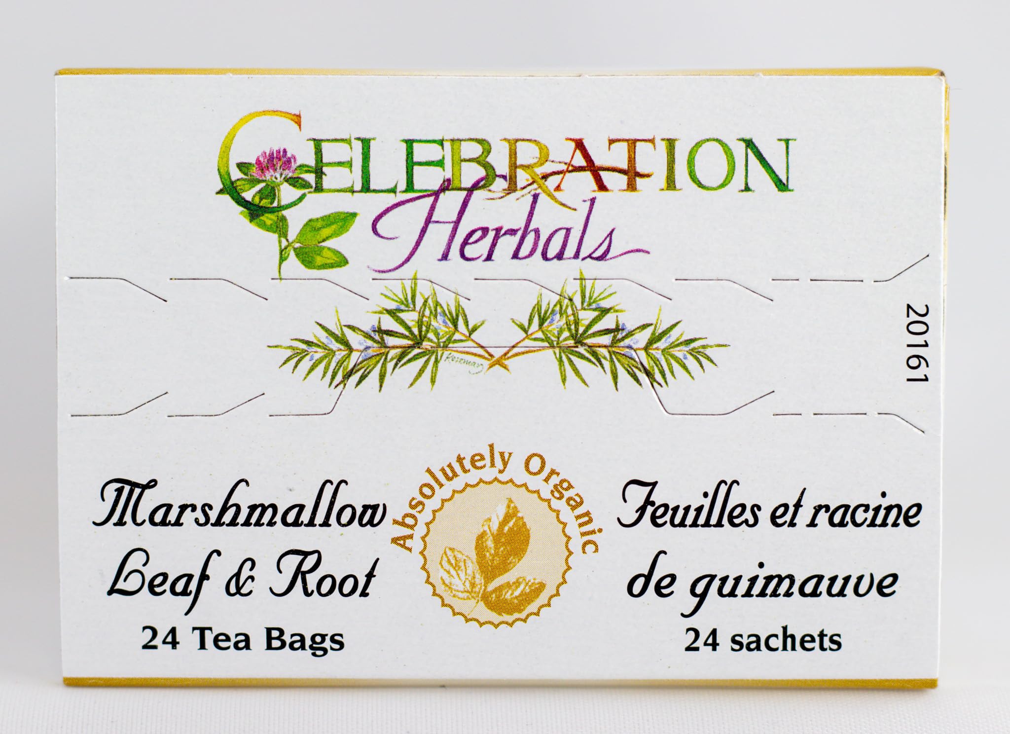Celebration Herbals Marshmallow Root Tea ready for a relaxing daily ritual
