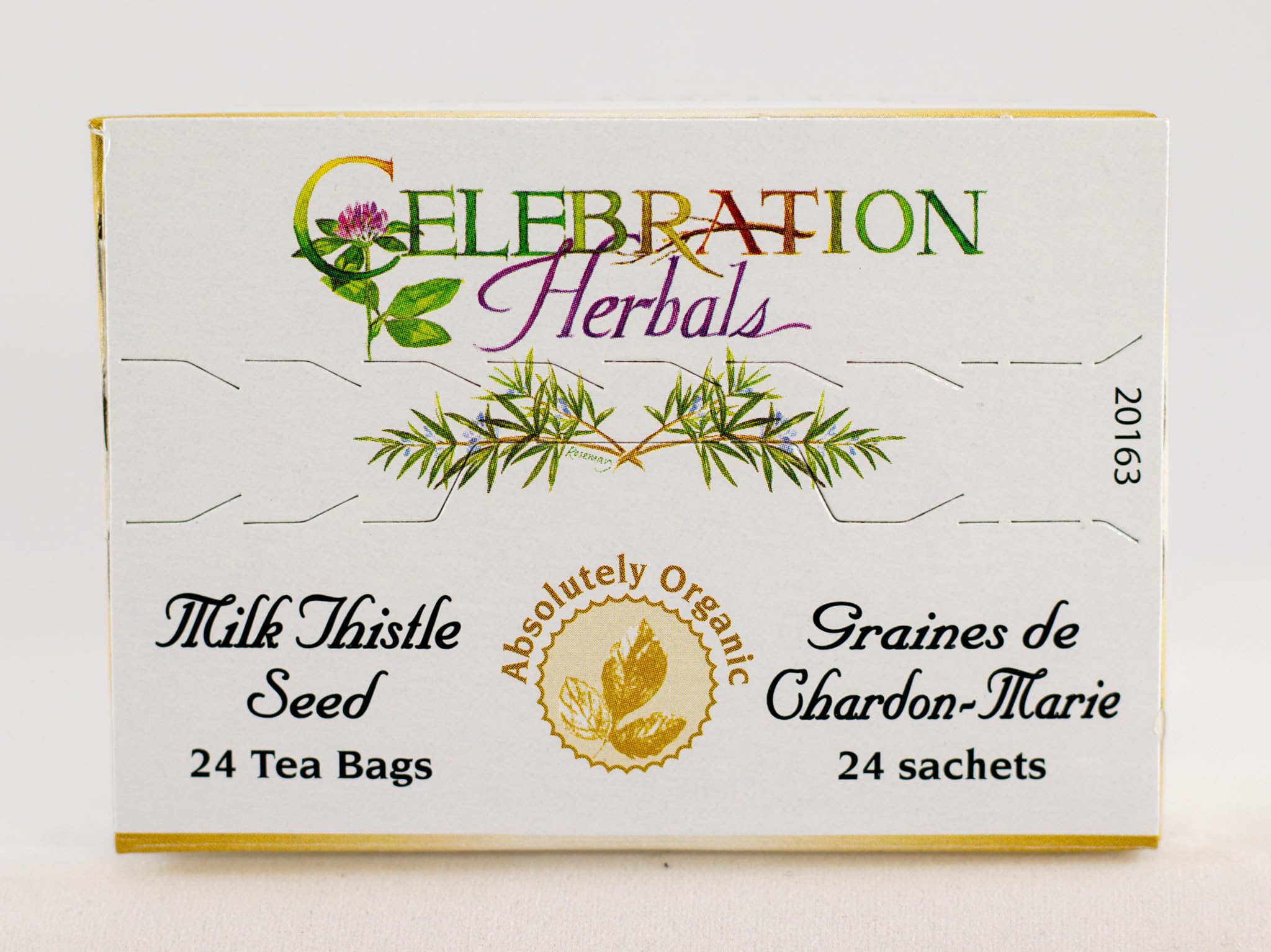 Celebration Herbals packaging and label emphasizes transparent sourcing