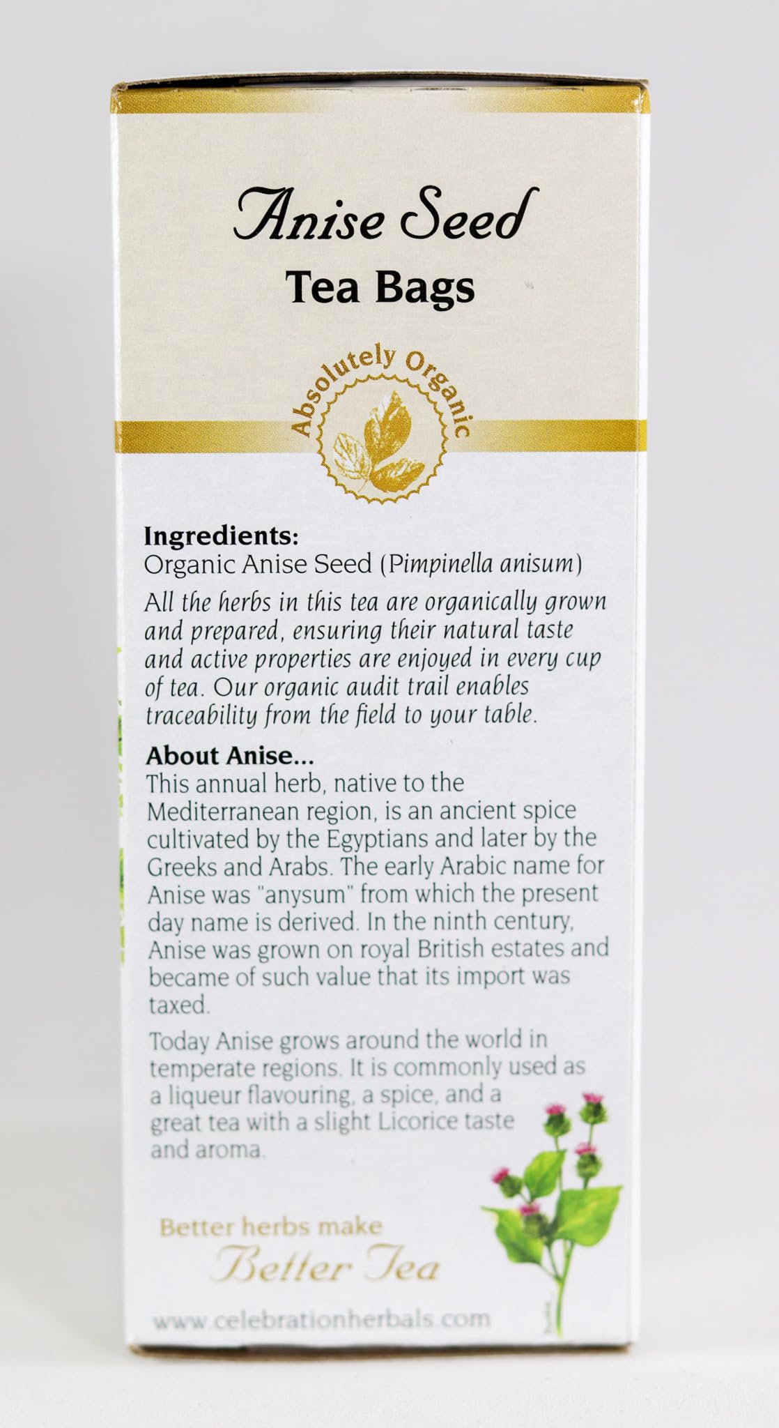 Celebration Herbals recyclable tea box open reveals fresh packaging.