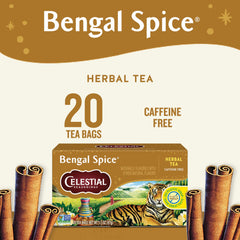 Bengal Spice blend close-up with cinnamon, ginger, and cloves.