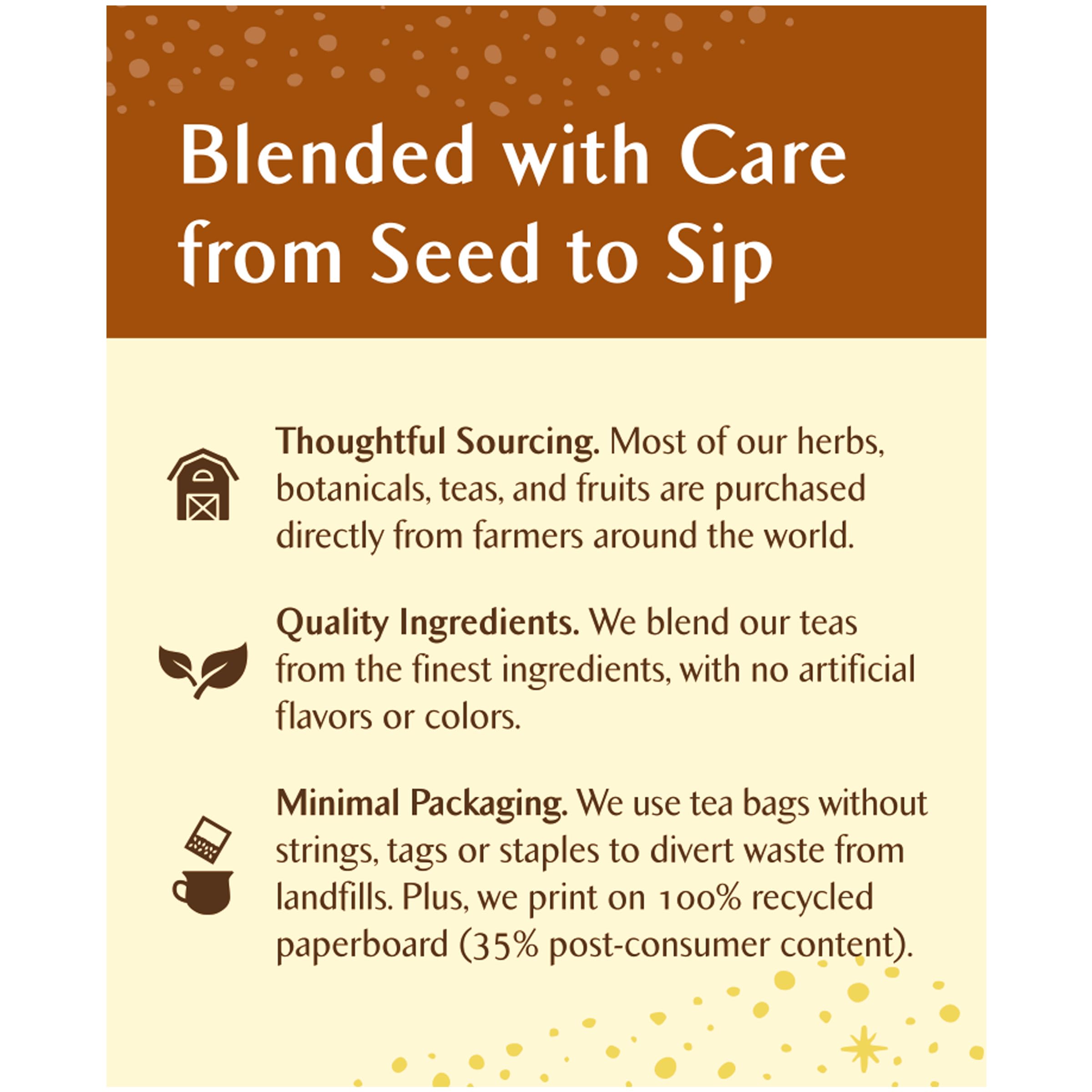 Celestial Seasonings Caramel Apple Dream aroma with cinnamon and maple swirls into the cup