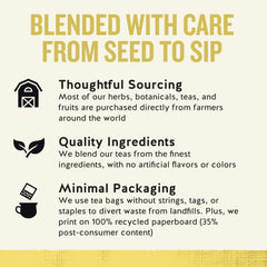 Celestial Seasonings Chamomile aroma rises from the cup, inviting relaxation.