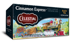 Celestial Seasonings Cinnamon Express aroma release with cinnamon and spice notes