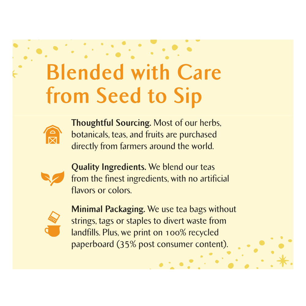 Celestial Seasonings Cinnamon Express ready-to-pour cup supports a quick self-care routine