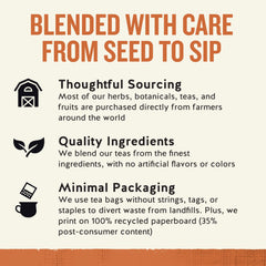 Aroma of peach and chamomile rises as Celestial Seasonings Country Peach Passion steeps