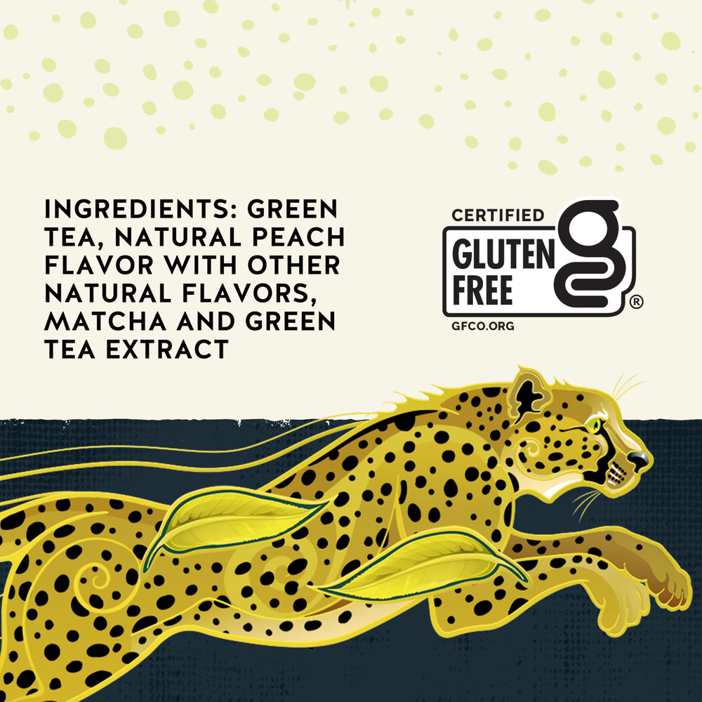 Direct-from-farm sourcing highlights Celestial Seasonings Energy Green Tea ingredients.
