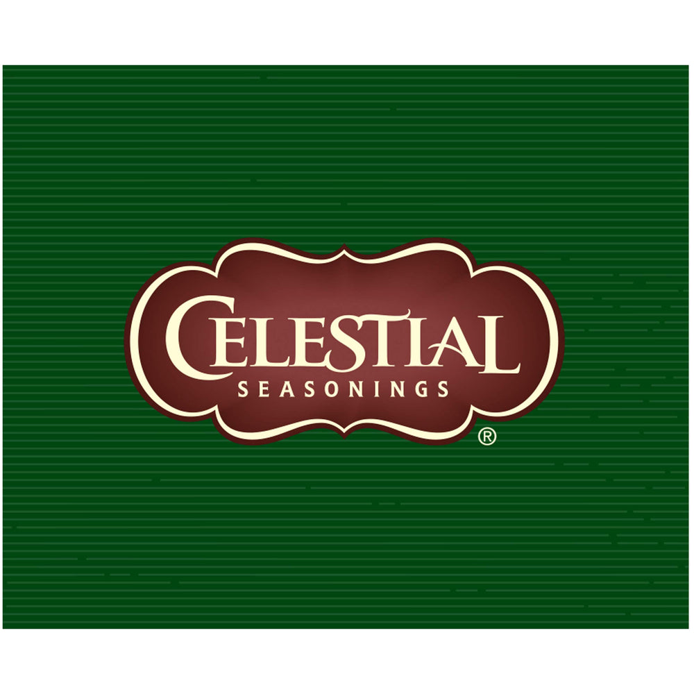 Celestial Seasonings Energy Green Tea packaging closeup with simple brewing steps.