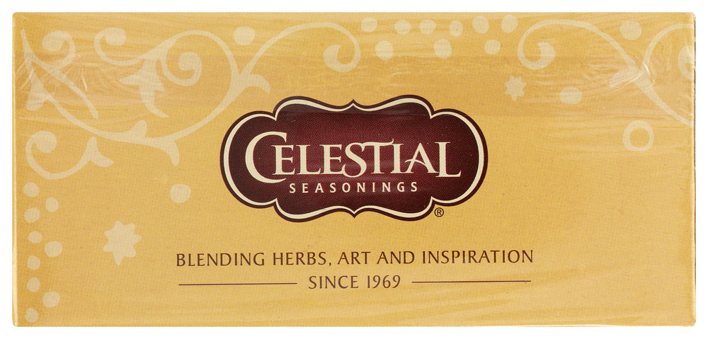 Celestial Seasonings Ginger & Probiotics Tea bag ready to steep