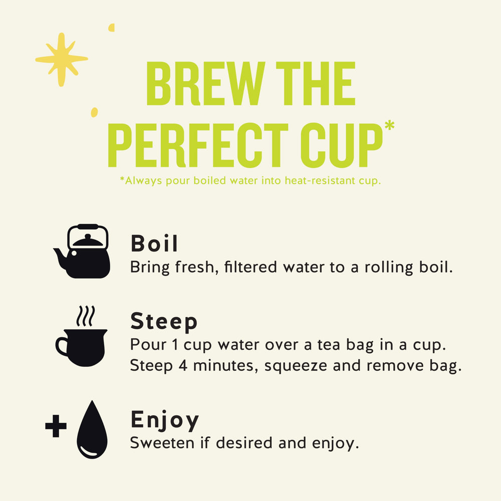 Recycled packaging materials support sustainable tea choices.