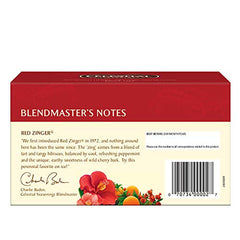 Celestial Seasonings tea brewing a hot cup for cozy mornings.