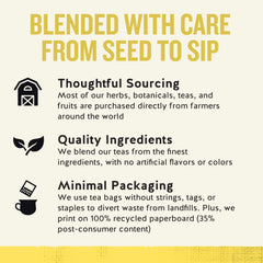 Lemon Zinger packaging highlights recycled materials and sustainability