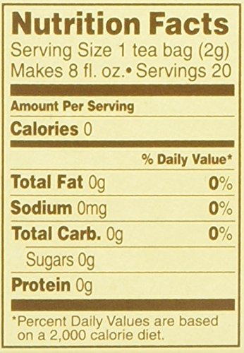 Celestial Seasonings Madagascar Vanilla Rooibos tea bags ready for a soothing brew.
