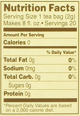 Celestial Seasonings Madagascar Vanilla Rooibos tea bags ready for a soothing brew.