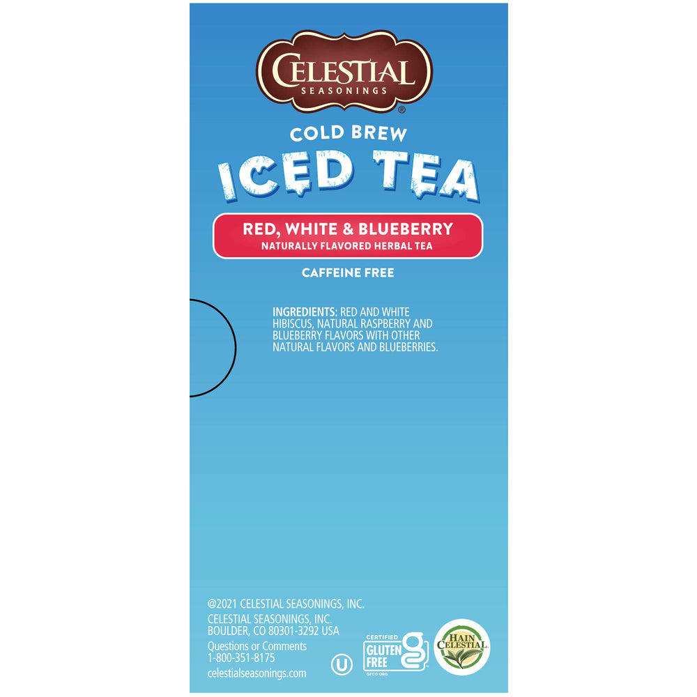 Celestial Seasonings Non-GMO Project Verified herbal tea.