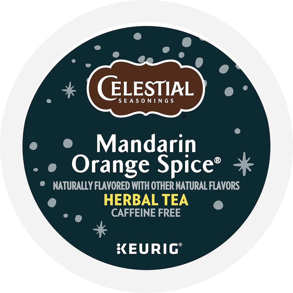 Celestial Seasonings orange peel aroma close-up evokes citrusy warmth