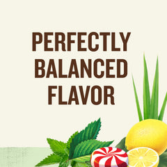 Celestial Seasonings peppermint tea-bags offer a refreshing pick-me-up