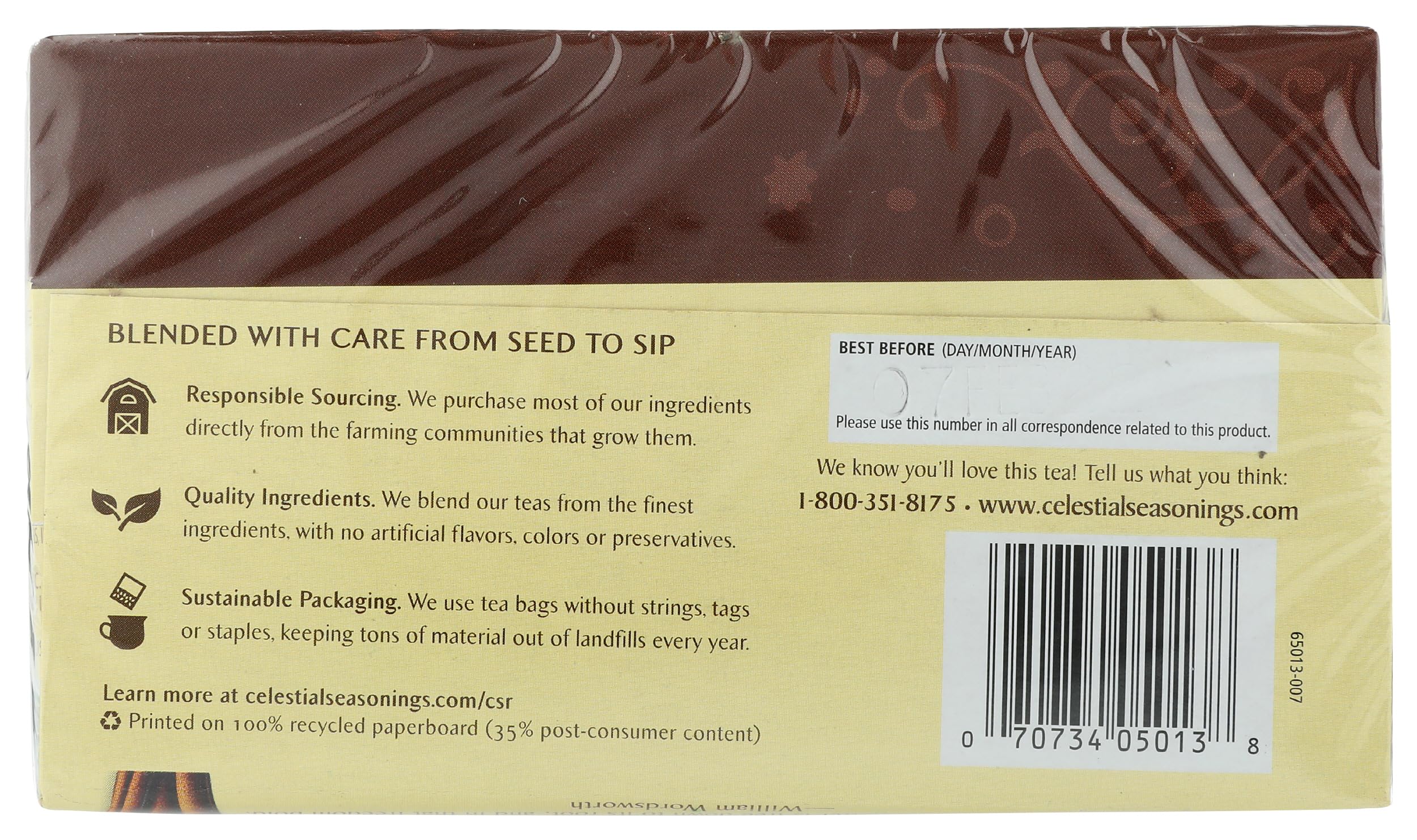Closeup of Roastaroma canister emphasizing packaging and quality