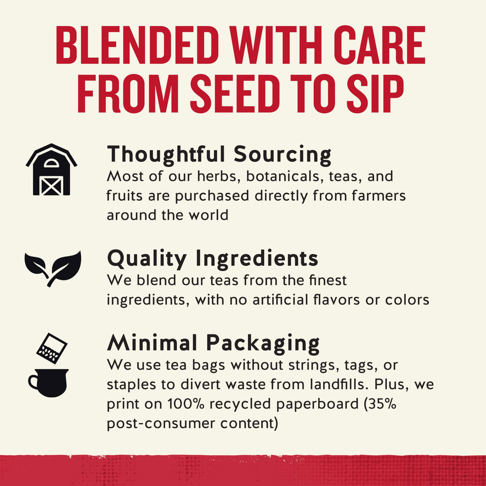 Celestial Seasonings Rooibos Madagascar Vanilla tea brew yields a mellow, rich infusion.