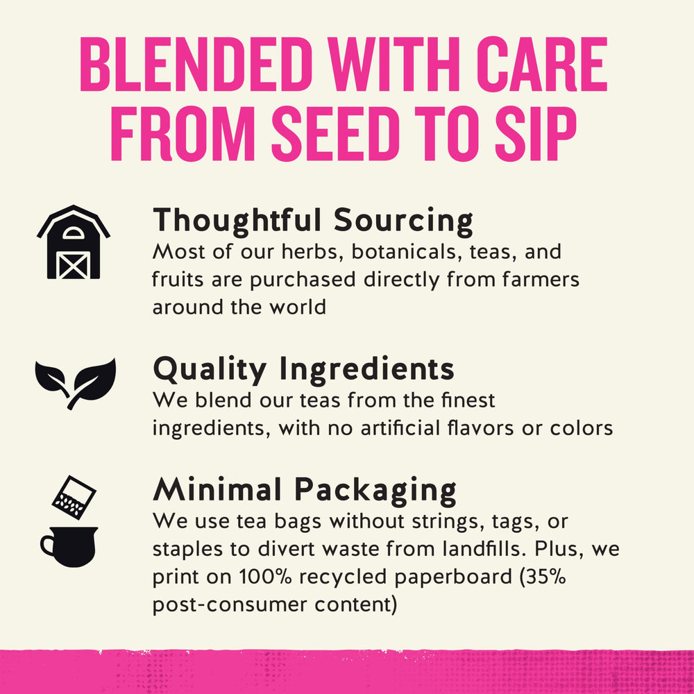 Celestial Seasonings SheWell Raspberry Leaf Tea box front — gift of wellness and soothing routine