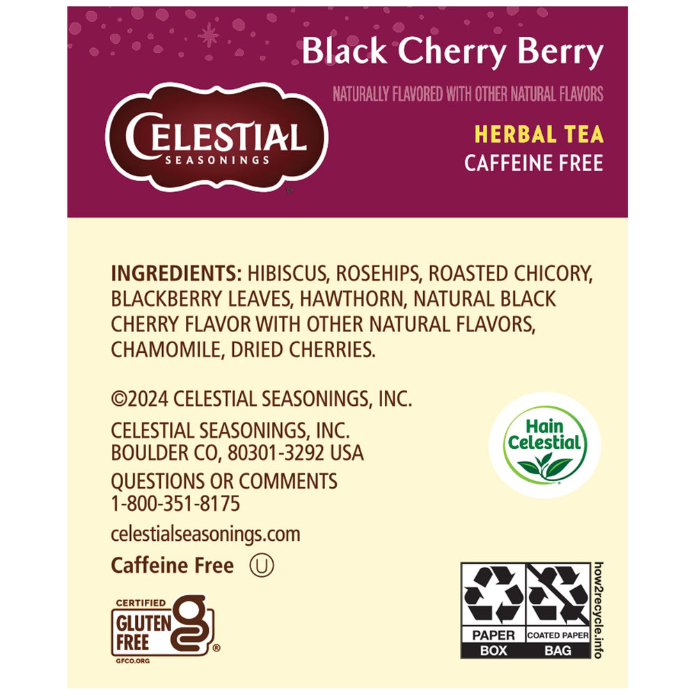 Six-box pack showing Celestial Seasonings value for sharing.