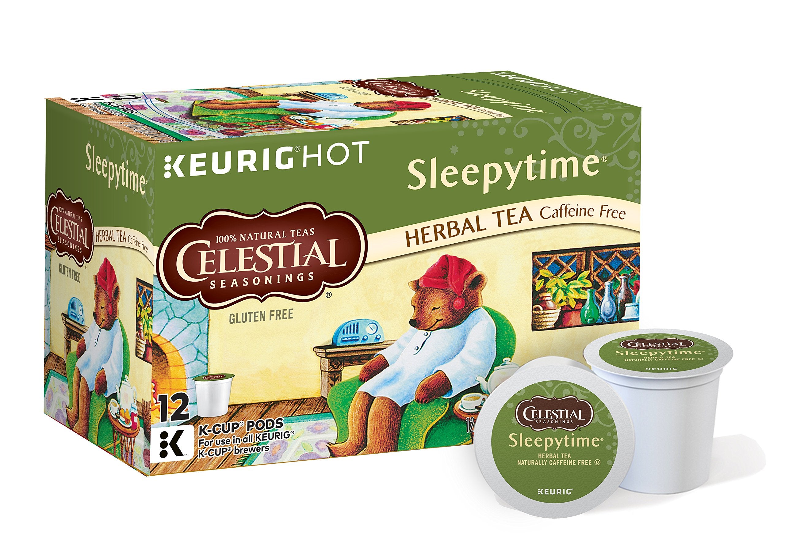 Back of Sleepytime box with ingredients and kosher label