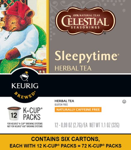 Sleepytime tea box front showing brand and calming blend