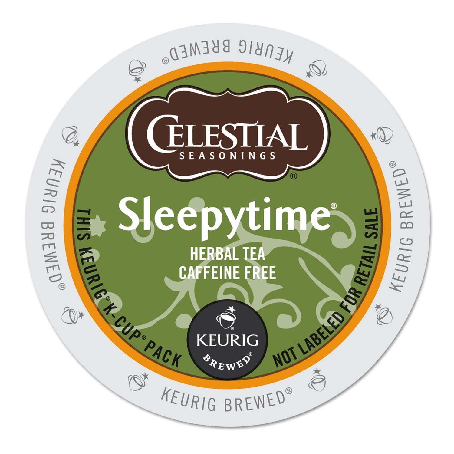 Celestial Seasonings Sleepytime K-Cup pack front for convenient relaxation
