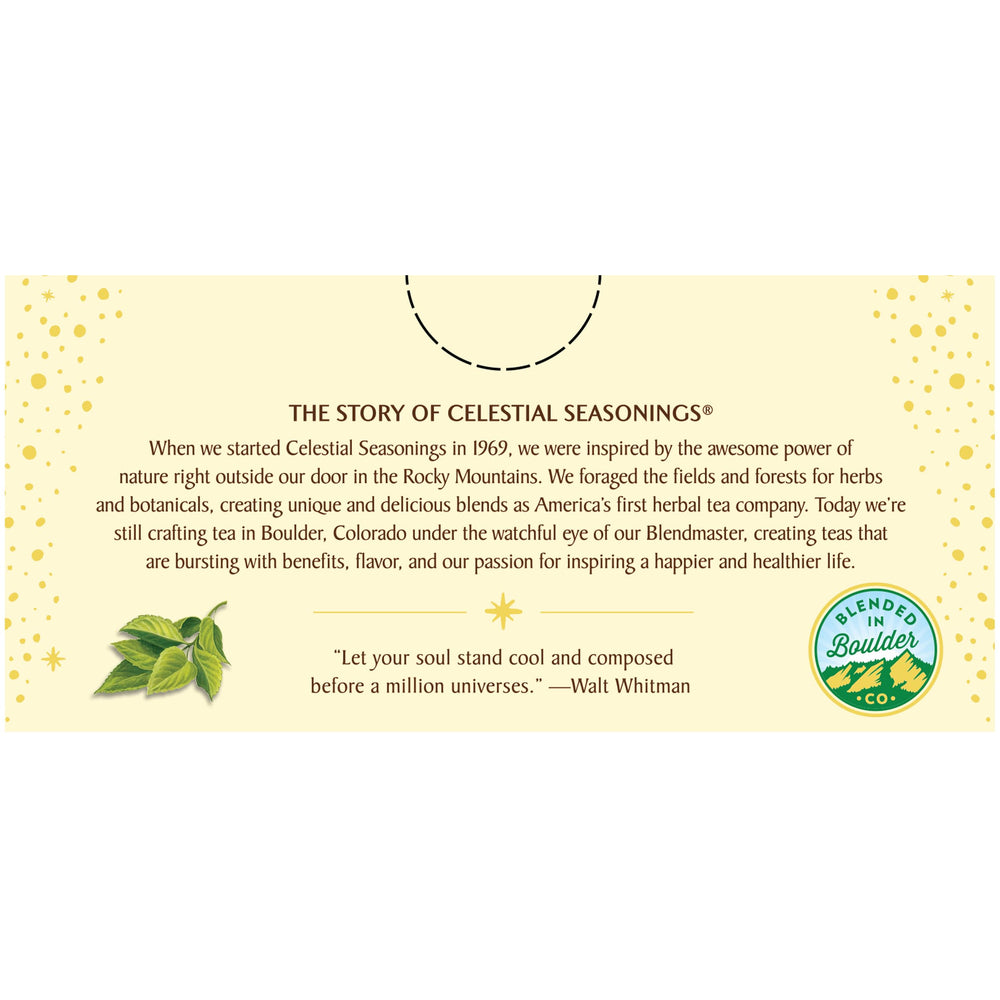 Steeping Sleepytime Mint for 4–6 minutes yields a soothing cup.