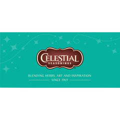 Recycled box packaging highlights eco-friendly choice for Celestial Seasonings Sugar Cookie Sleigh Ride.