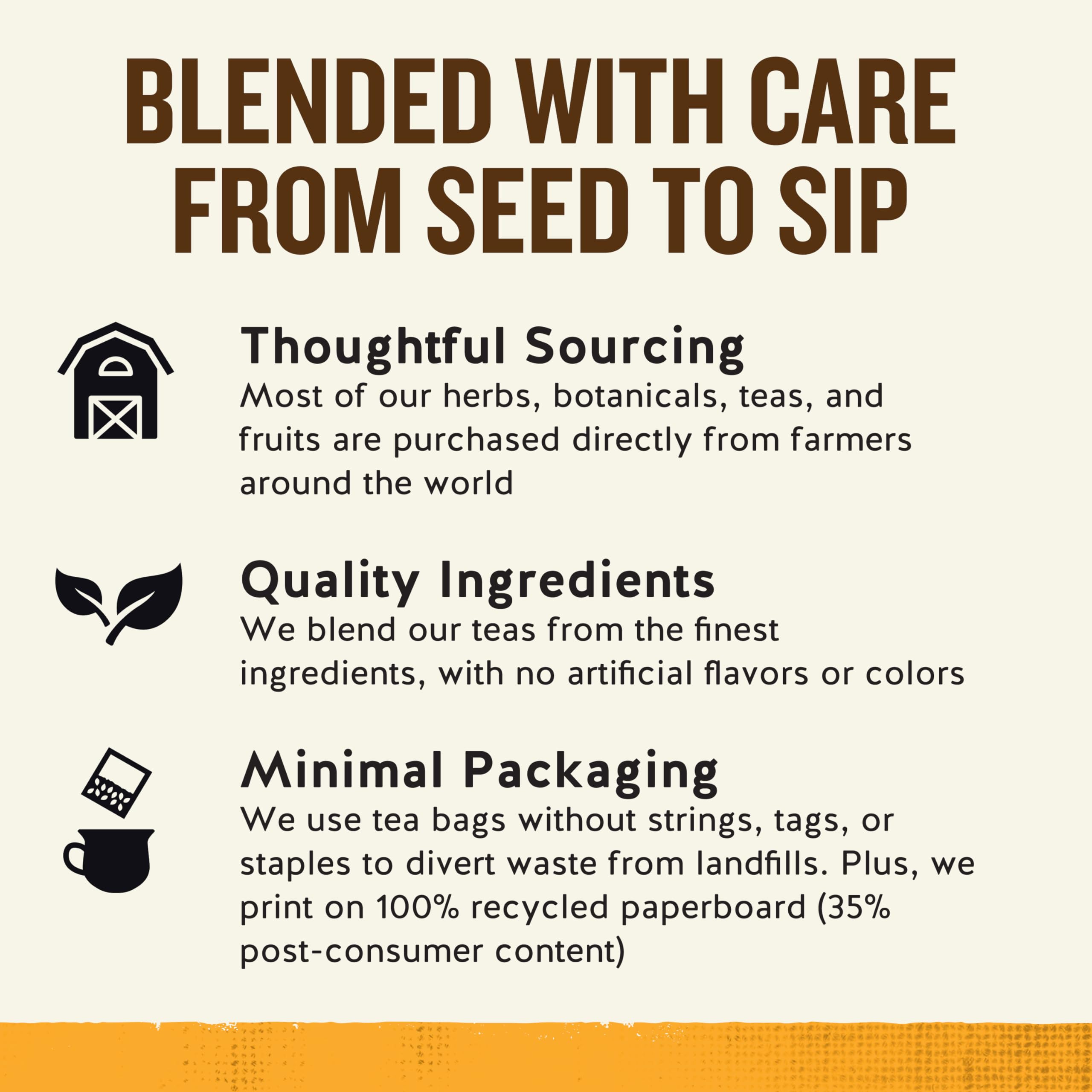 Celestial Seasonings Vitamin C Shine iced tea served in glass