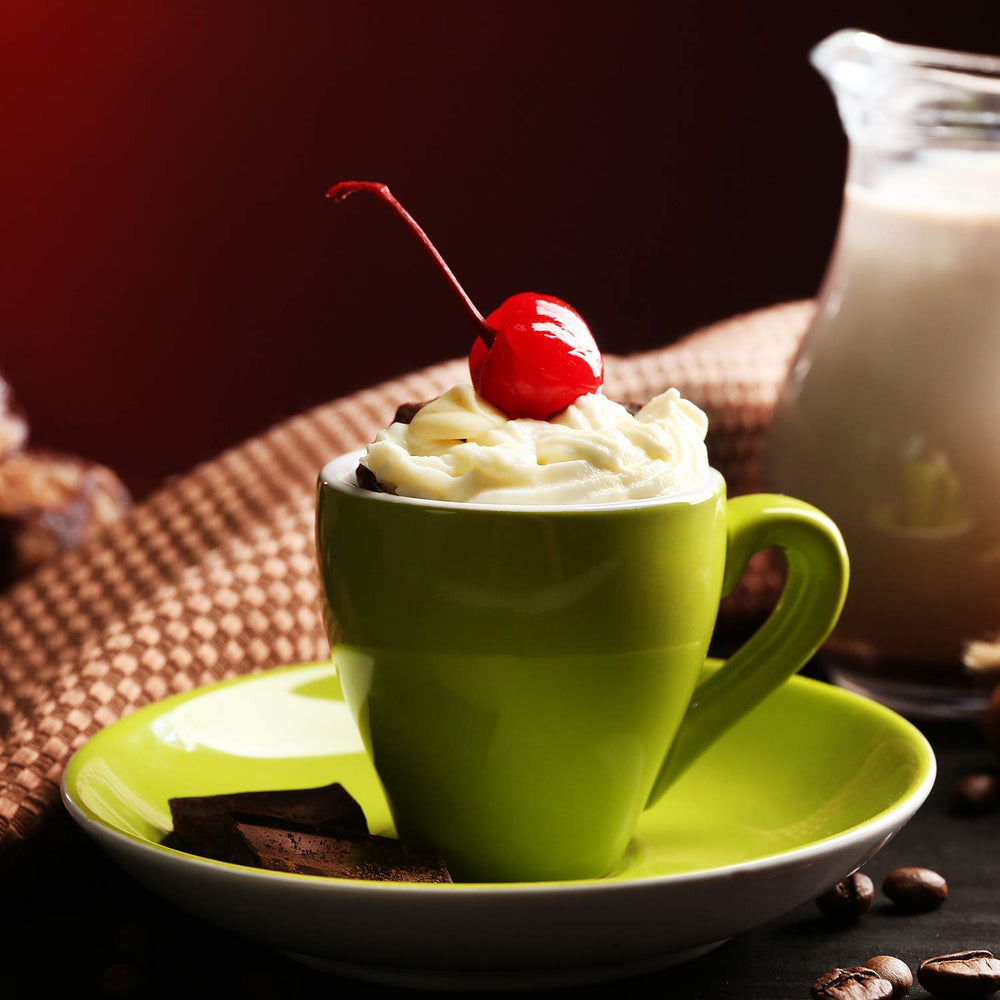Cella's holiday gift presentation suggests gifting joy with chocolate cherry coffee.