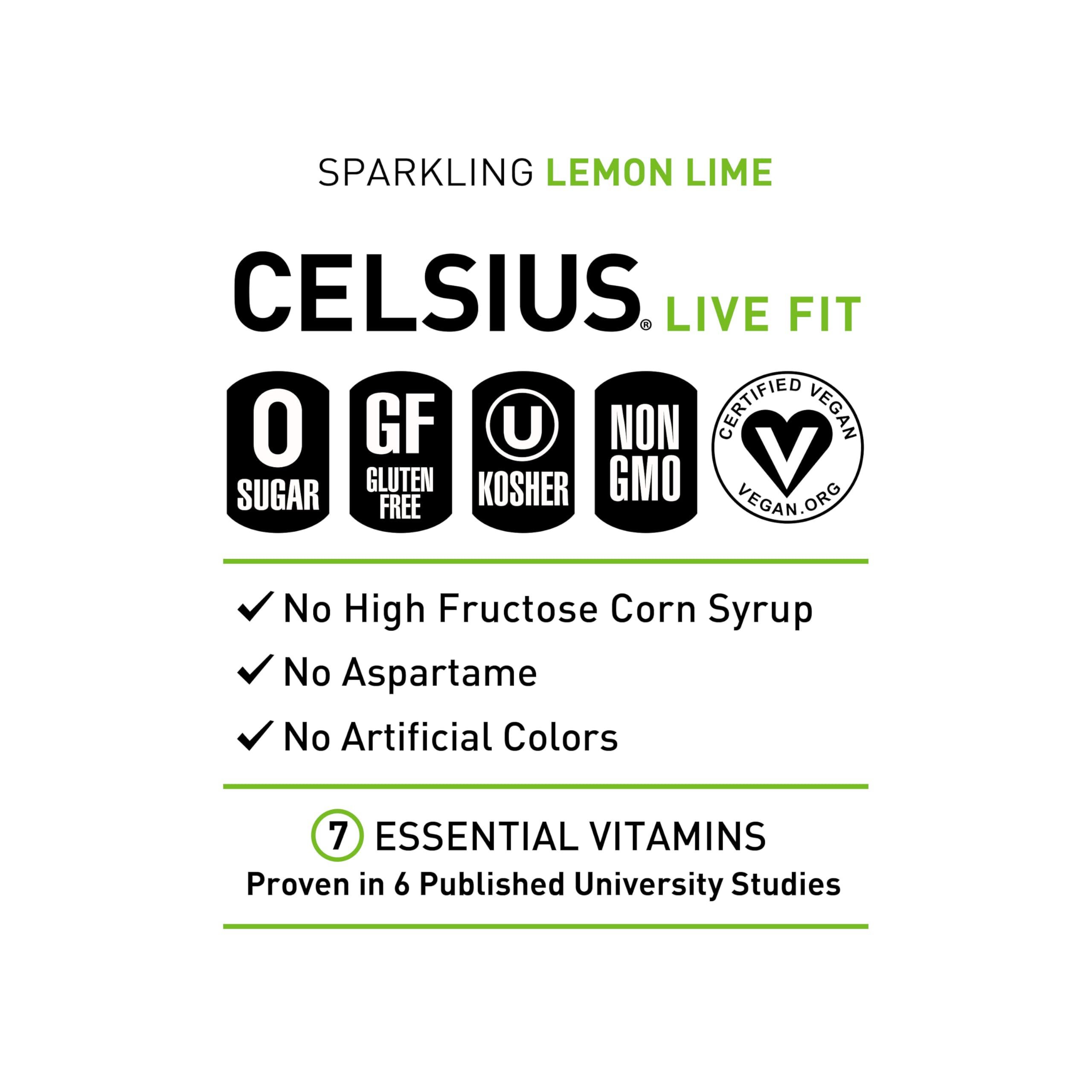 Celsius 12-pack display for convenient ready-to-drink energy