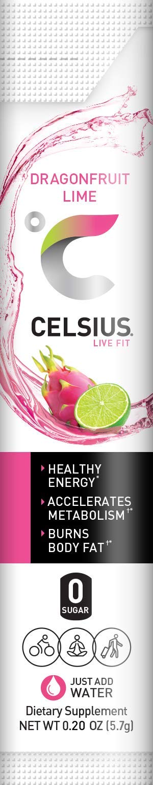 CELSIUS active lifestyle scene with gym bag and bottle.