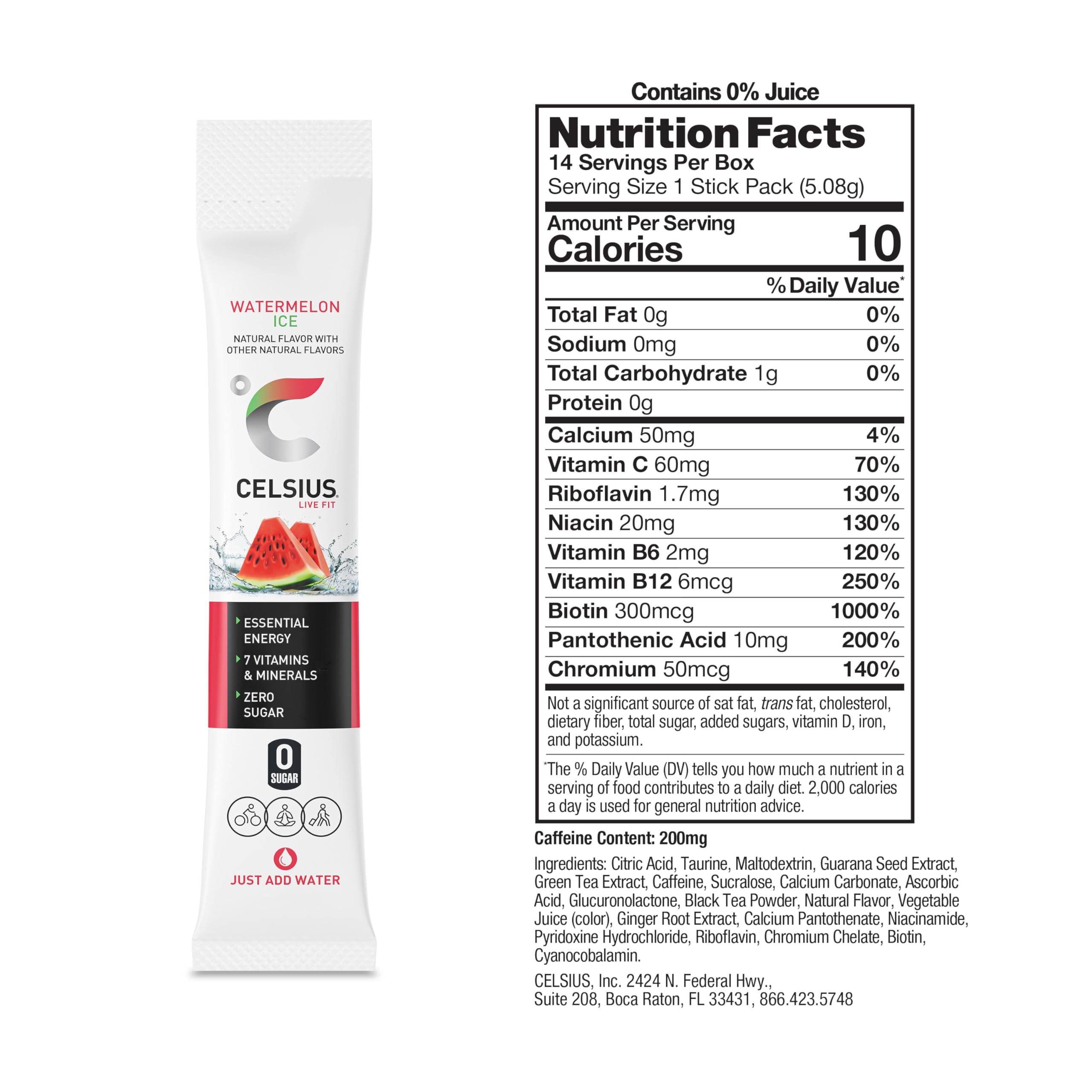 A vibrant watermelon infusion yields a refreshing energy drink on demand.