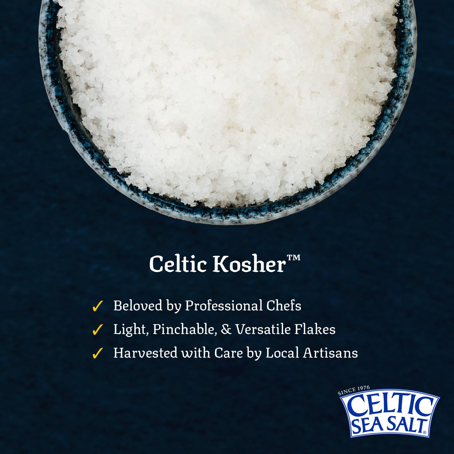 Celtic Salt Gourmet pour demonstrates easy flow