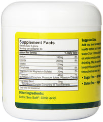 Celtic Sea Salt Electrolyte Powder scoop for quick, accurate powder measurement.
