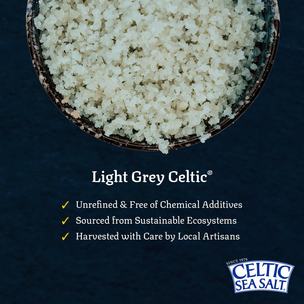 Celtic Sea Salt hand-harvest origin imagery