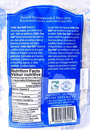 Celtic Sea Salt in a ceramic grinder for fresh, controllable flavor.