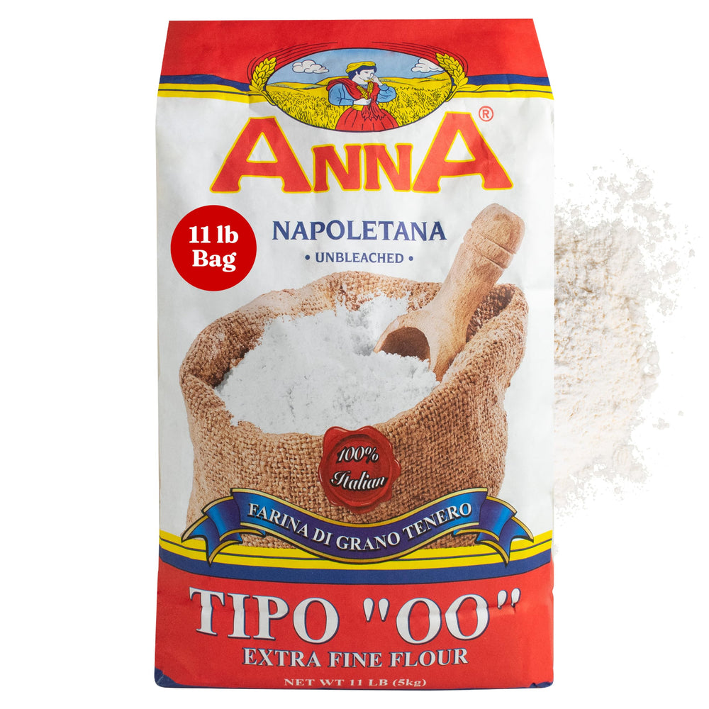 Cento Anna Type 00 flour packaging showcasing premium Italian flour for authentic pizza and pasta