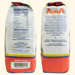 Cento Anna Type 00 dough rolled for a thin, crisp Neapolitan pizza crust