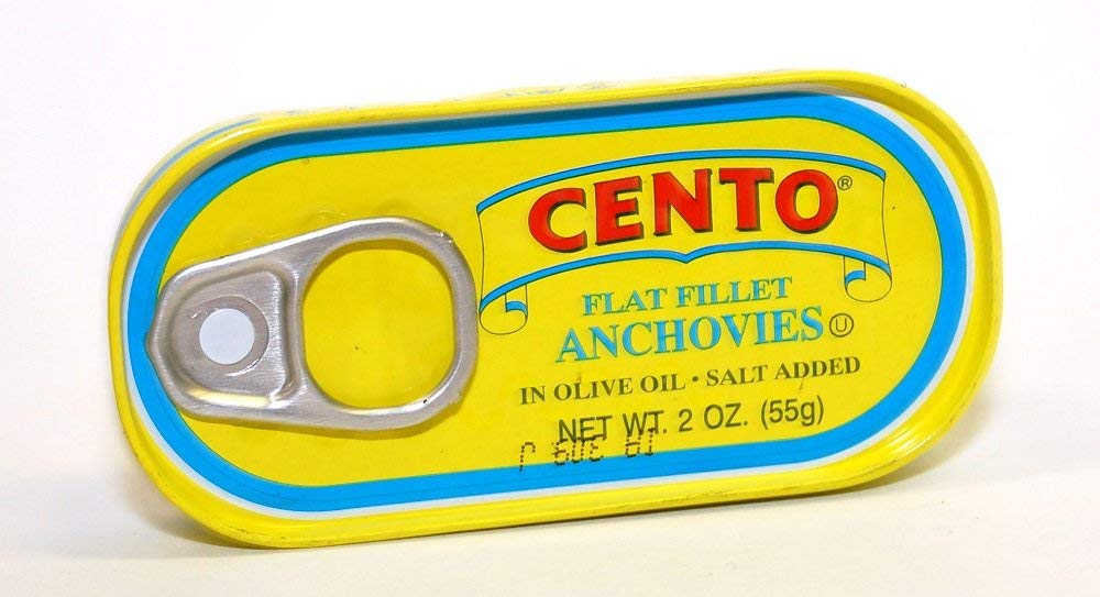 Cento flat anchovies in olive oil elevate sauces and salads with rich, savory flavor.